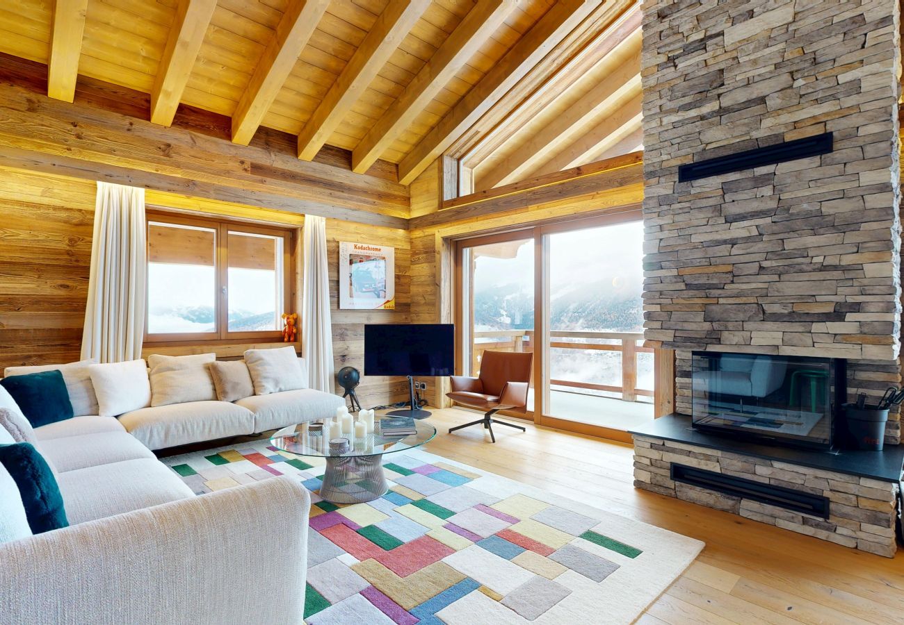 Ferienwohnung in Hérémence - Tête Blanche 12 - LUXE & VIEW apartment 8 pers