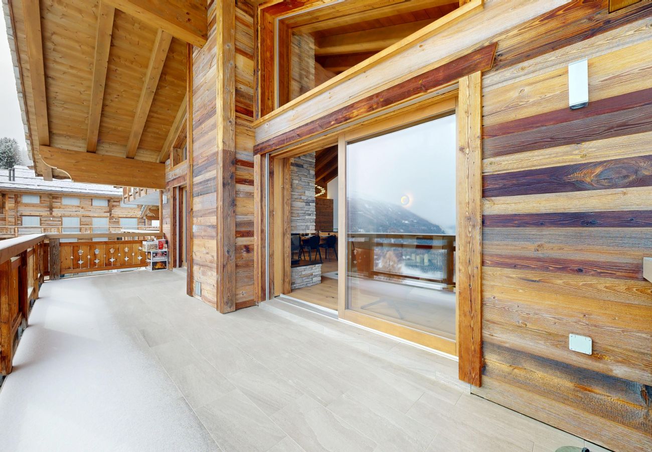 Ferienwohnung in Hérémence - Tête Blanche 12 - LUXE & VIEW apartment 8 pers