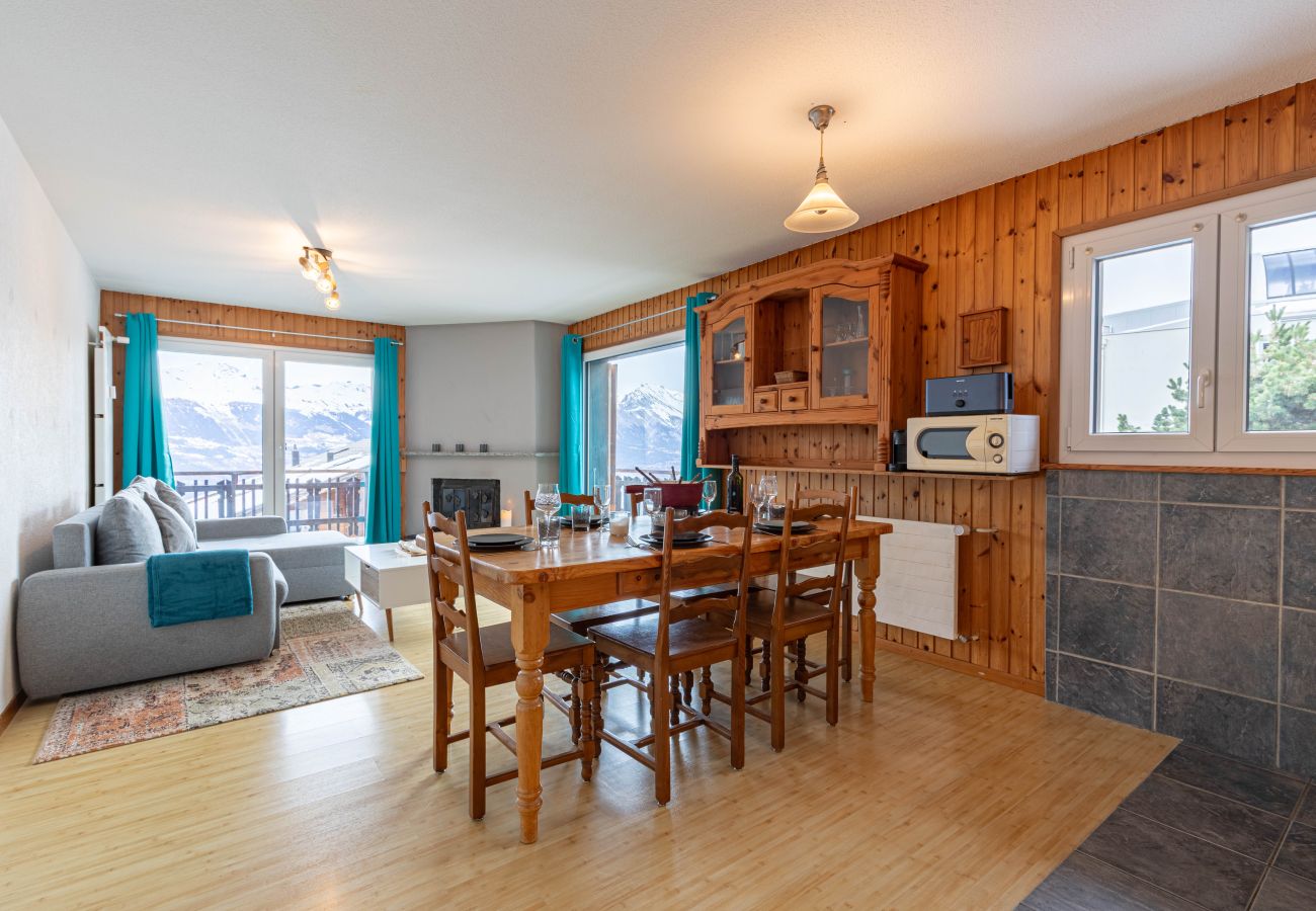 Ferienwohnung in Veysonnaz - Mélèzes R 030 - SKI LIFT apartment 6 pers