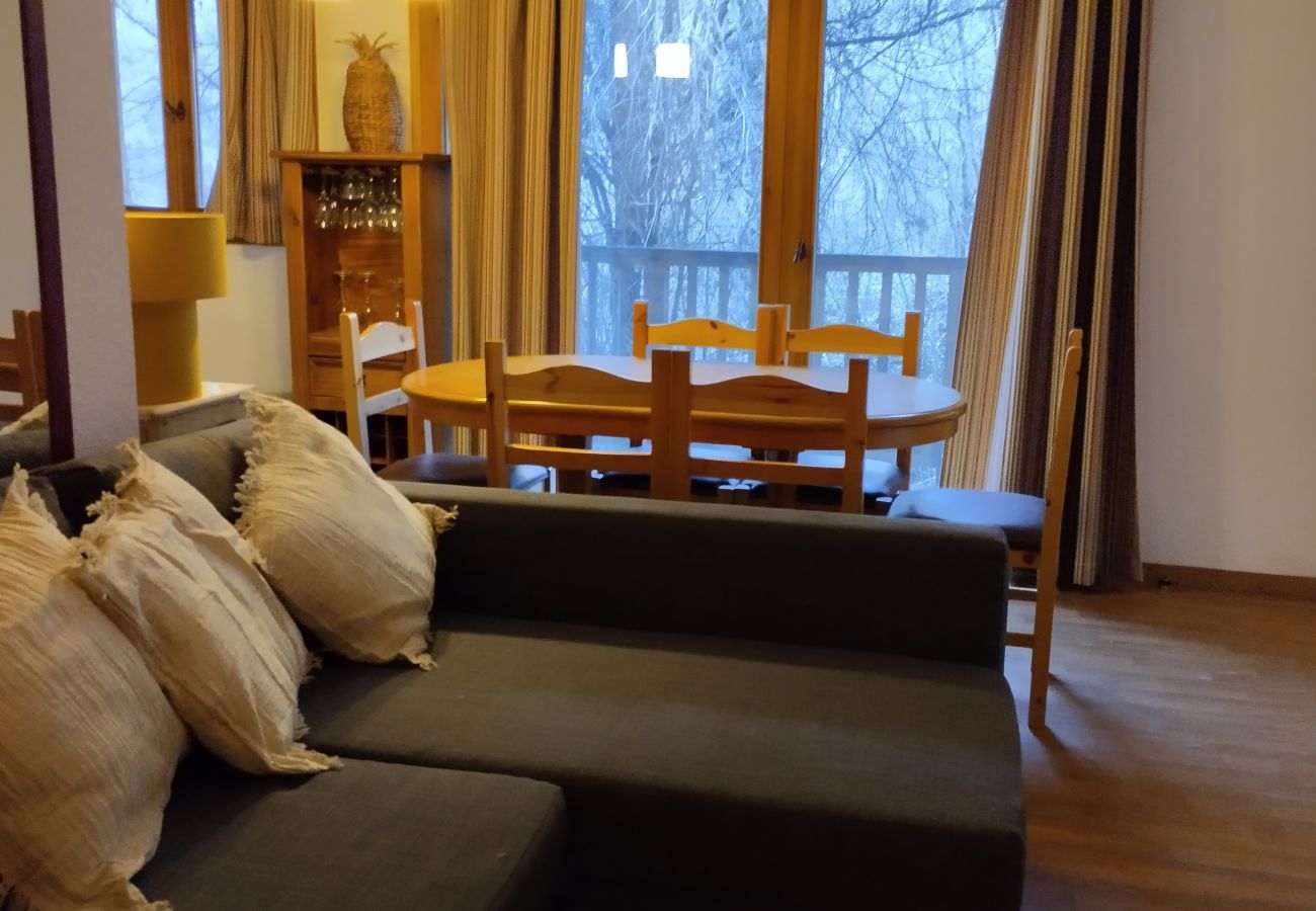 Ferienwohnung in Orelle - Hameau 3 106- SPA & PISCINE appartement 6 pers