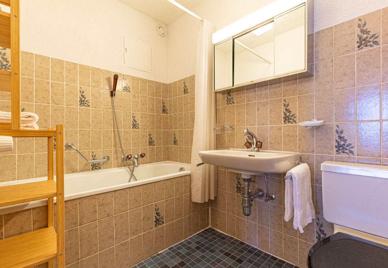 Badezimmer Appartement Mélèzes R 030 in Veysonnaz Schweiz