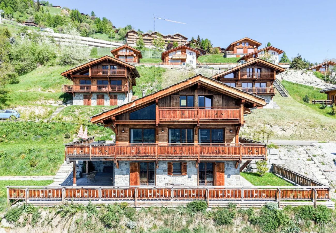 Chalet in Hérémence - Chalou LUXE & COSY chalet 8 personnes