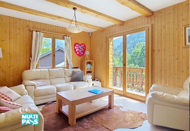 Chalet in Châtel - Chalet Mésanges MSG NATURE & QUIET 10 Pers.