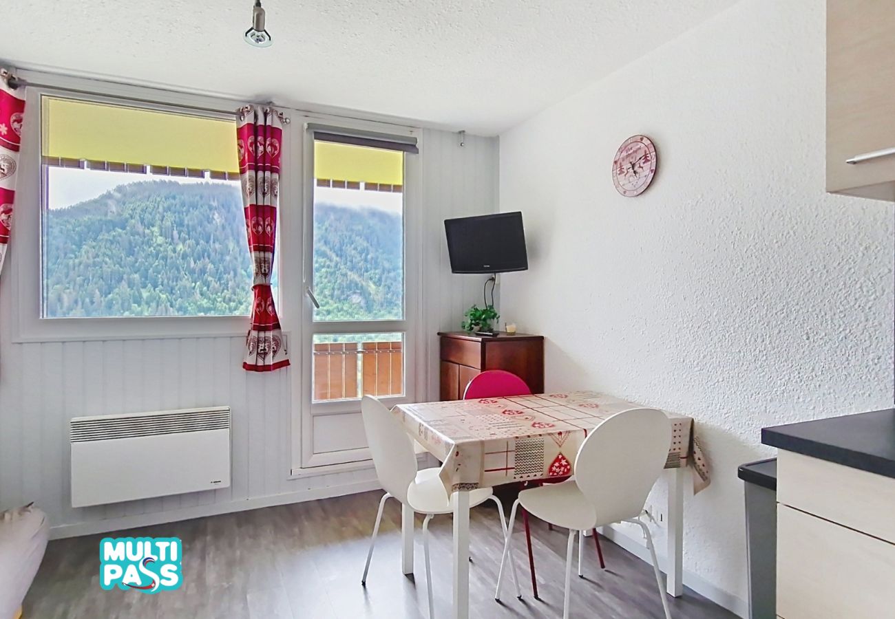 Wohnzimmer Hameau des 4 Saisons A14 - HSA14 Châtel