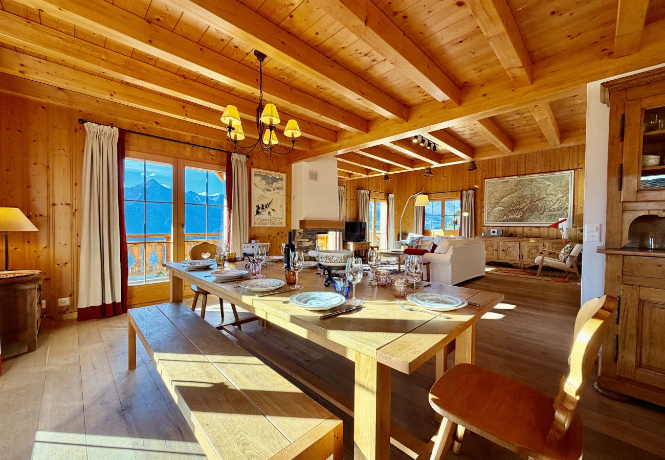 Chalet in Veysonnaz - Chèvre d'Or SAUNA & VIEW chalet 10 pers