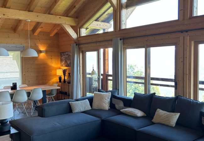 Chalet in Les Masses - Be Cool SAUNA & LUXURY chalet 10 pers Chalet in Les Masses - Be Cool SAUNA & LUXURY chalet 10 pers
