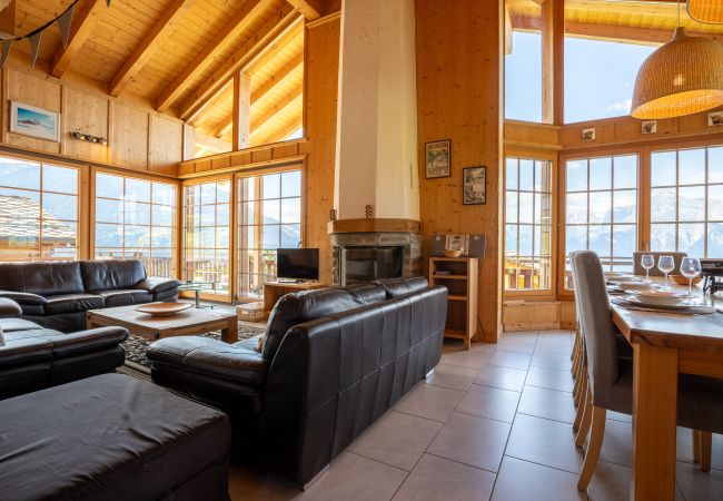Chalet in Veysonnaz - Christoph STANDING & CALM chalet 10 pers Chalet in Veysonnaz - Christoph STANDING & CALM chalet 10 pers