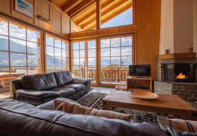 Chalet in Veysonnaz - Christoph STANDING & CALM chalet 10 pers Chalet in Veysonnaz - Christoph STANDING & CALM chalet 10 pers