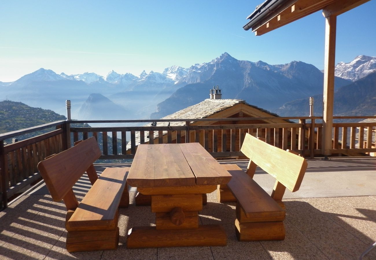 Chalet in Veysonnaz - Christoph STANDING & CALM chalet 10 pers