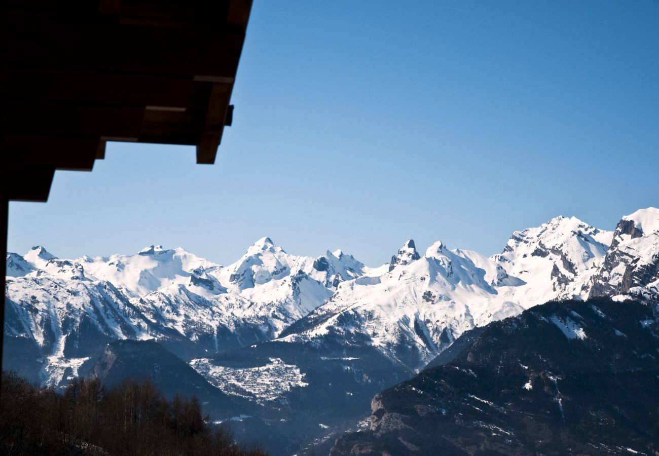 Chalet in Veysonnaz - Christoph STANDING & CALM chalet 10 pers