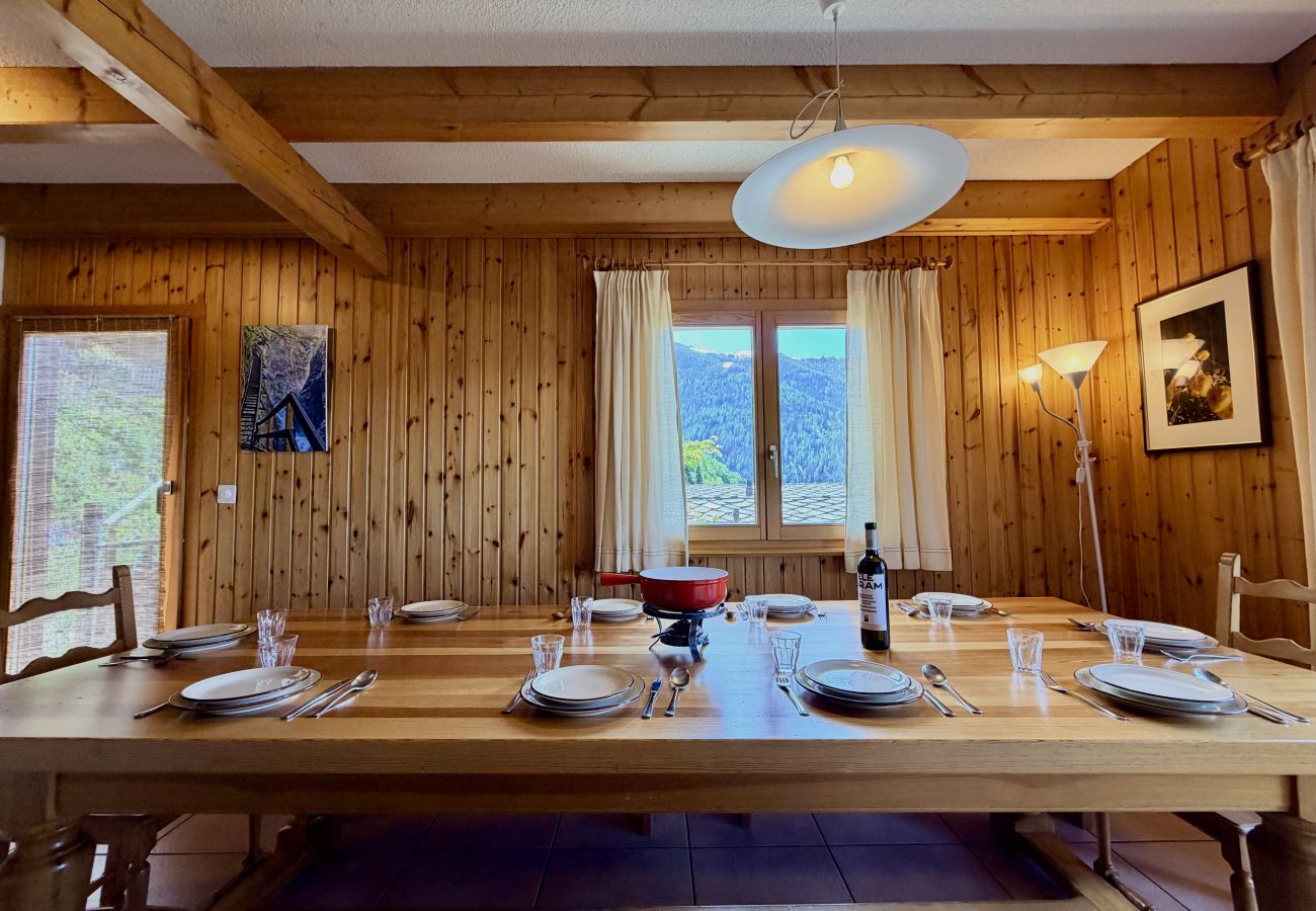Chalet in Veysonnaz - Eanta SUNNY & MOUNTAIN chalet 10 pers