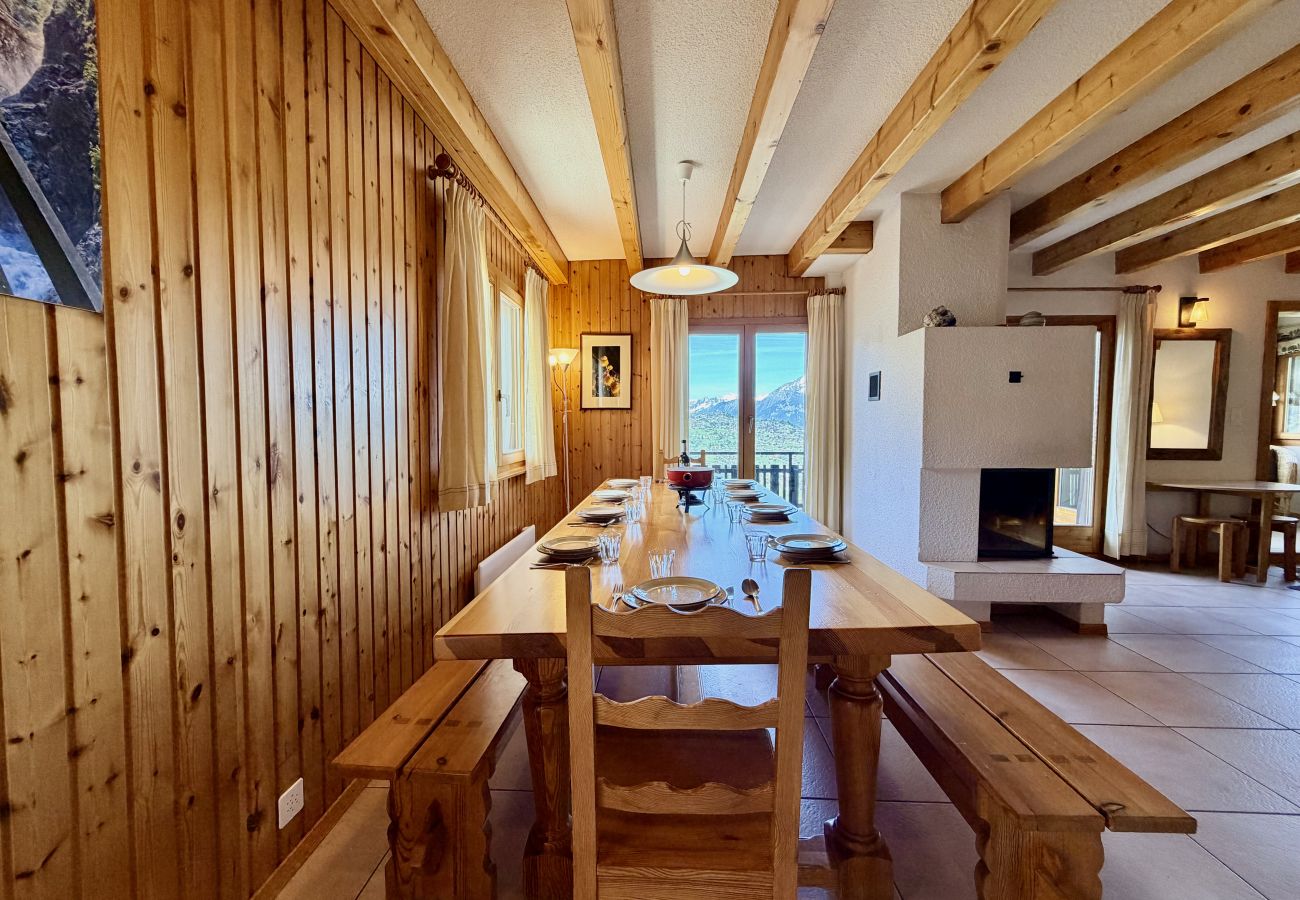 Chalet in Veysonnaz - Eanta SUNNY & MOUNTAIN chalet 10 pers