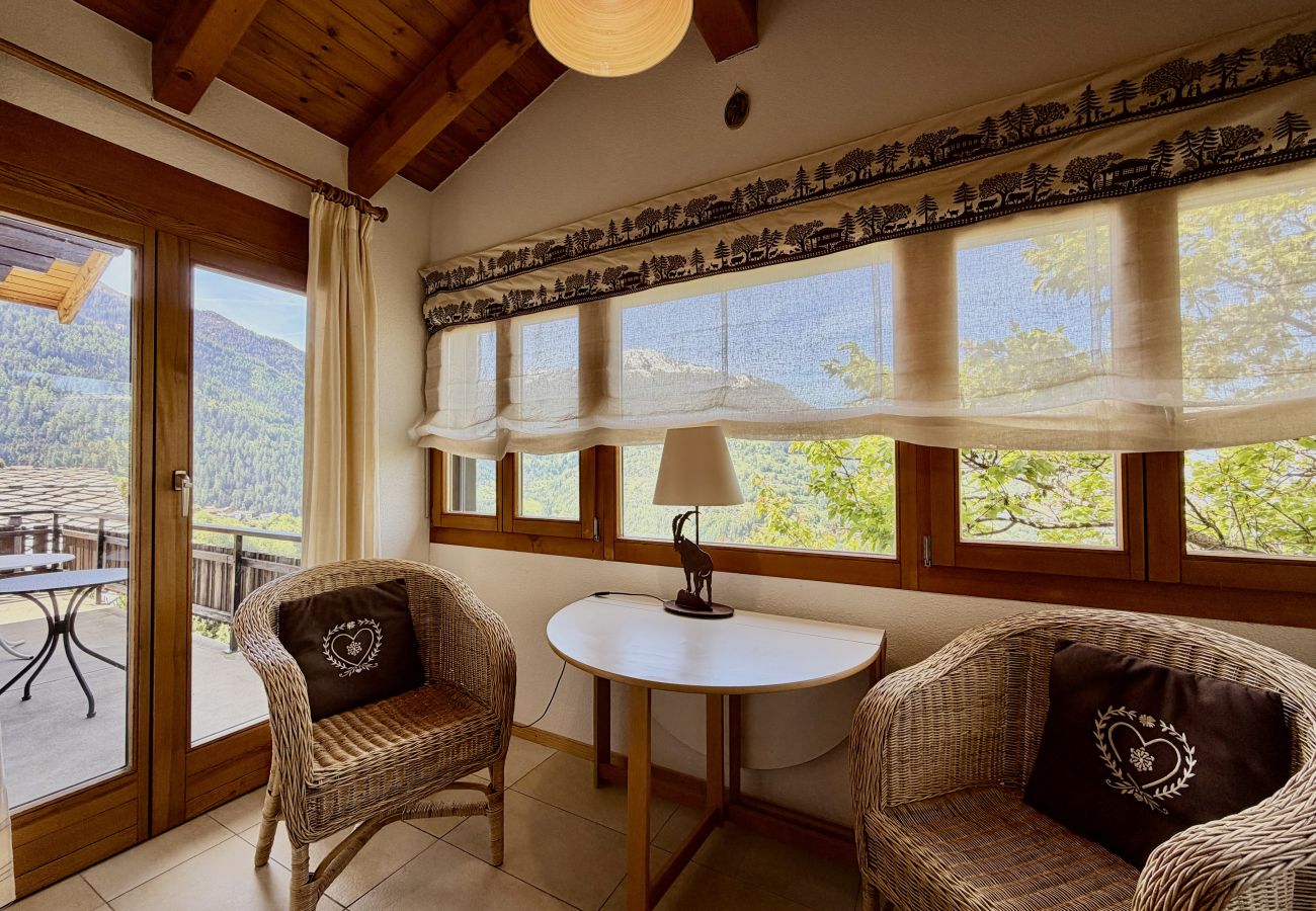 Chalet in Veysonnaz - Eanta SUNNY & MOUNTAIN chalet 10 pers