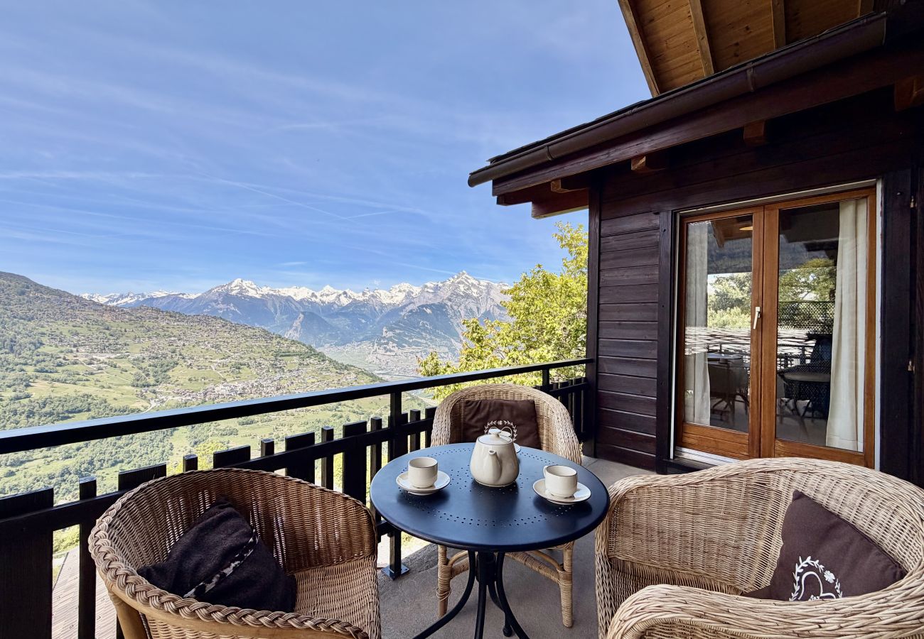 Chalet in Veysonnaz - Eanta SUNNY & MOUNTAIN chalet 10 pers