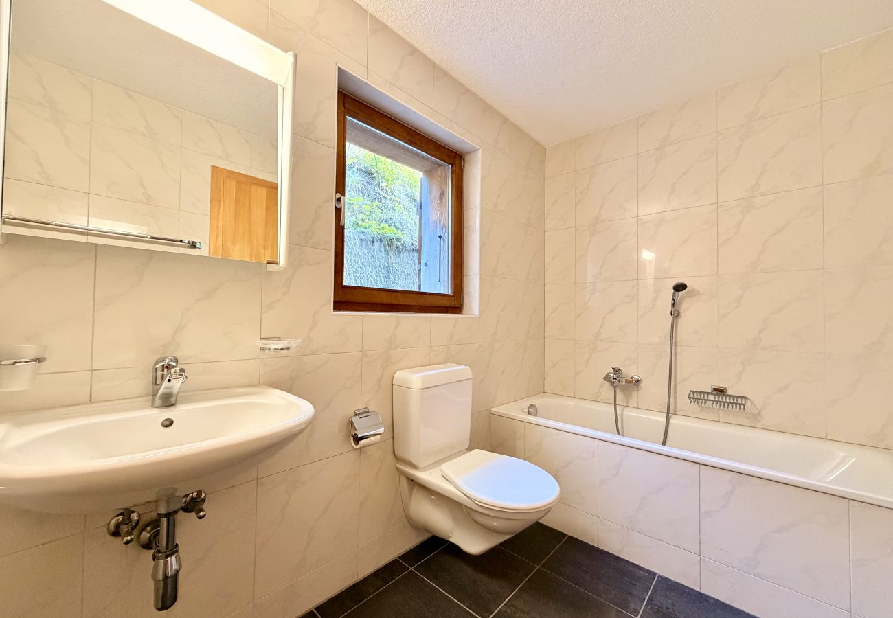 Badkamer Appartement Balcons du Soleil Y3 310 in Veysonnaz, Zwitserland