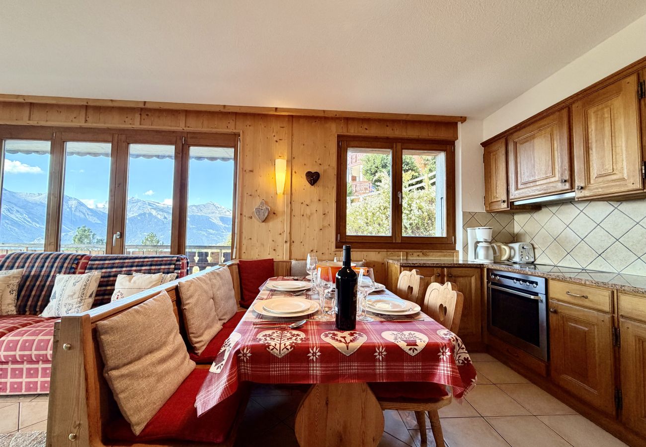 Appartement in Veysonnaz - Balcons du Soleil Y3 310 - QUIET apartment 6 pers
