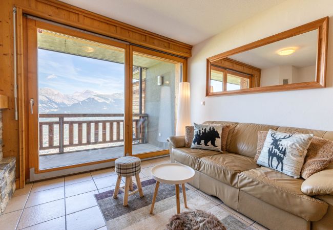 Woonkamer Appartement Va 022 in Veysonnaz, Zwitserland