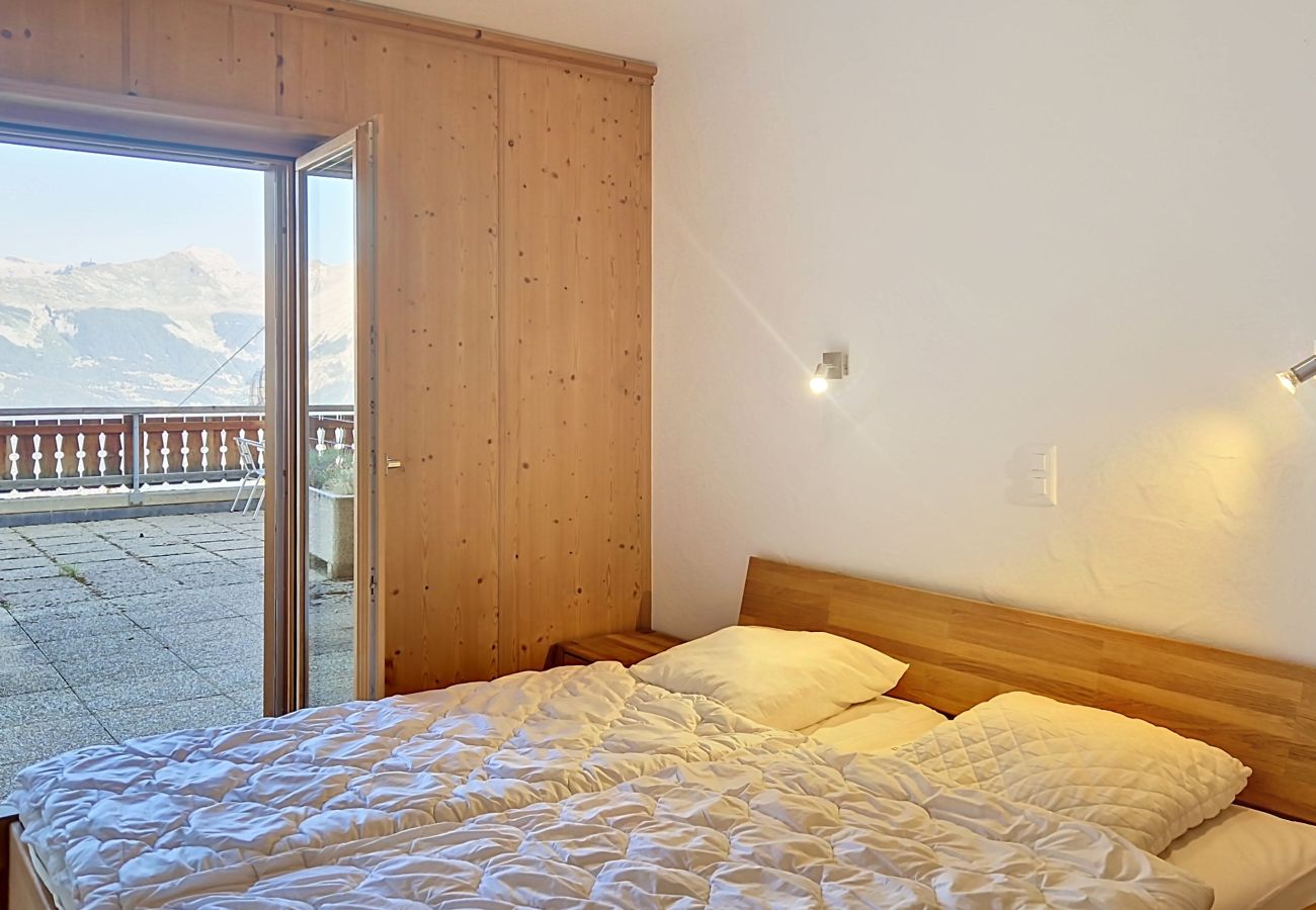 Slaapkamer Appartement Hauts de Veysonnaz HV2 001 in Veysonnaz, Zwitserland