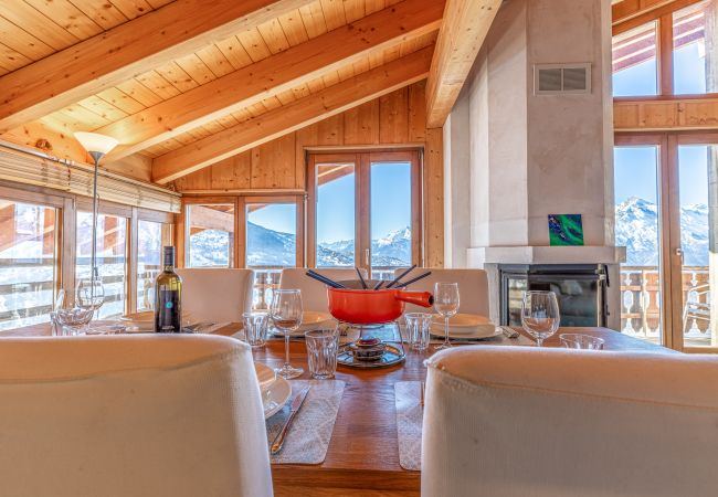  in Veysonnaz - Balcons du Soleil Y2 221 - QUIET apartment 8 pers