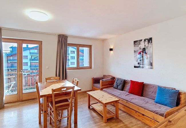 Woonkamer Appartement Pracondu 2 303 in Veysonnaz, Zwitserland