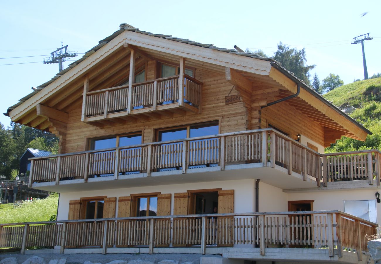Chalet in Veysonnaz - Adele SKI IN & SKI OUT chalet 10 pers