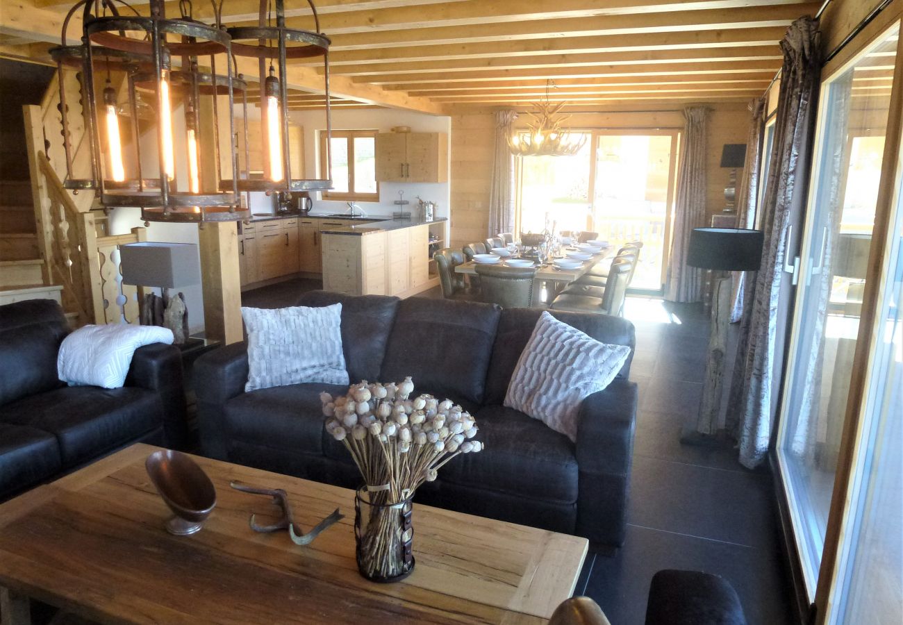 Chalet in Veysonnaz - Adele SKI IN & SKI OUT chalet 10 pers