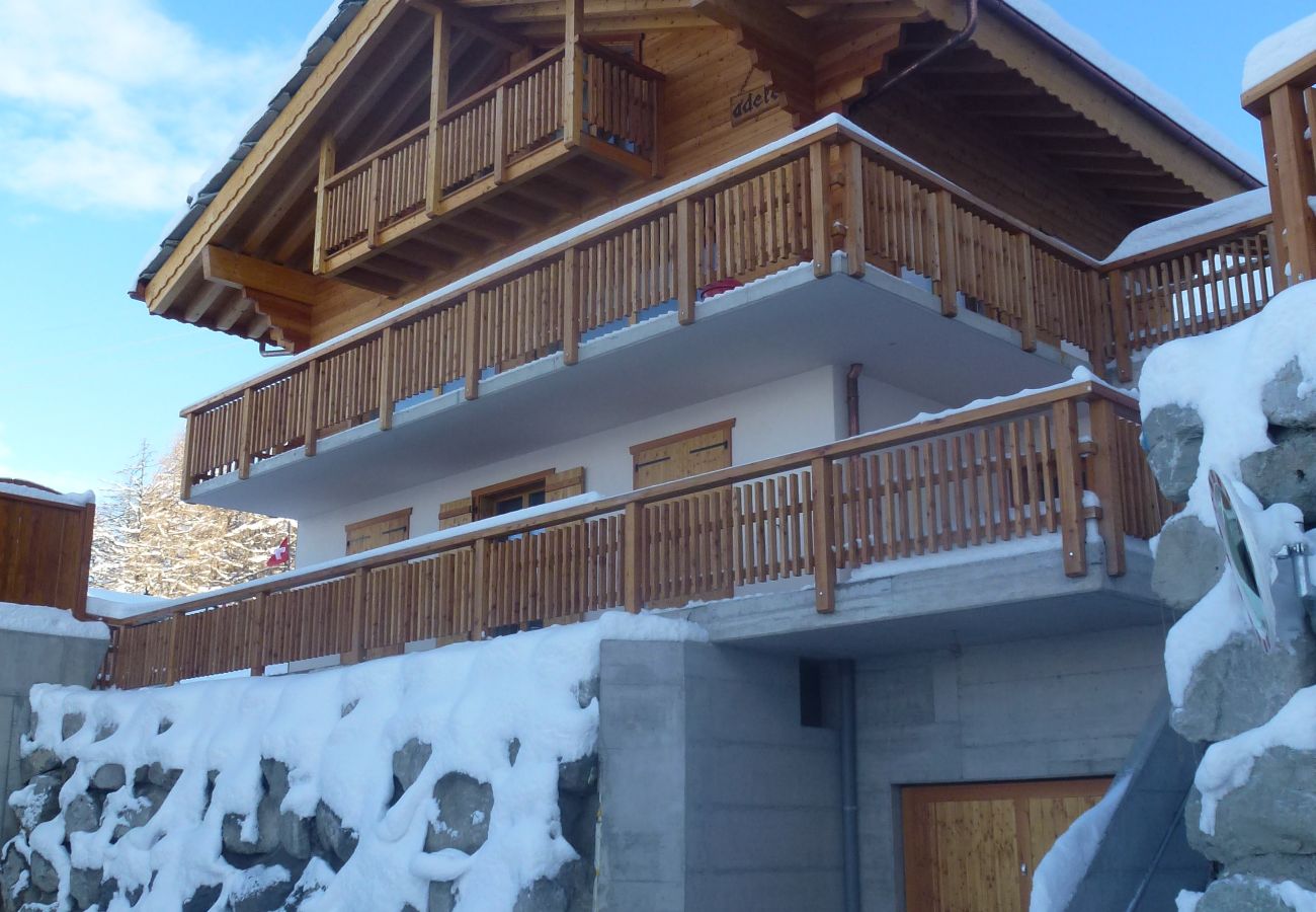 Chalet in Veysonnaz - Adele SKI IN & SKI OUT chalet 10 pers