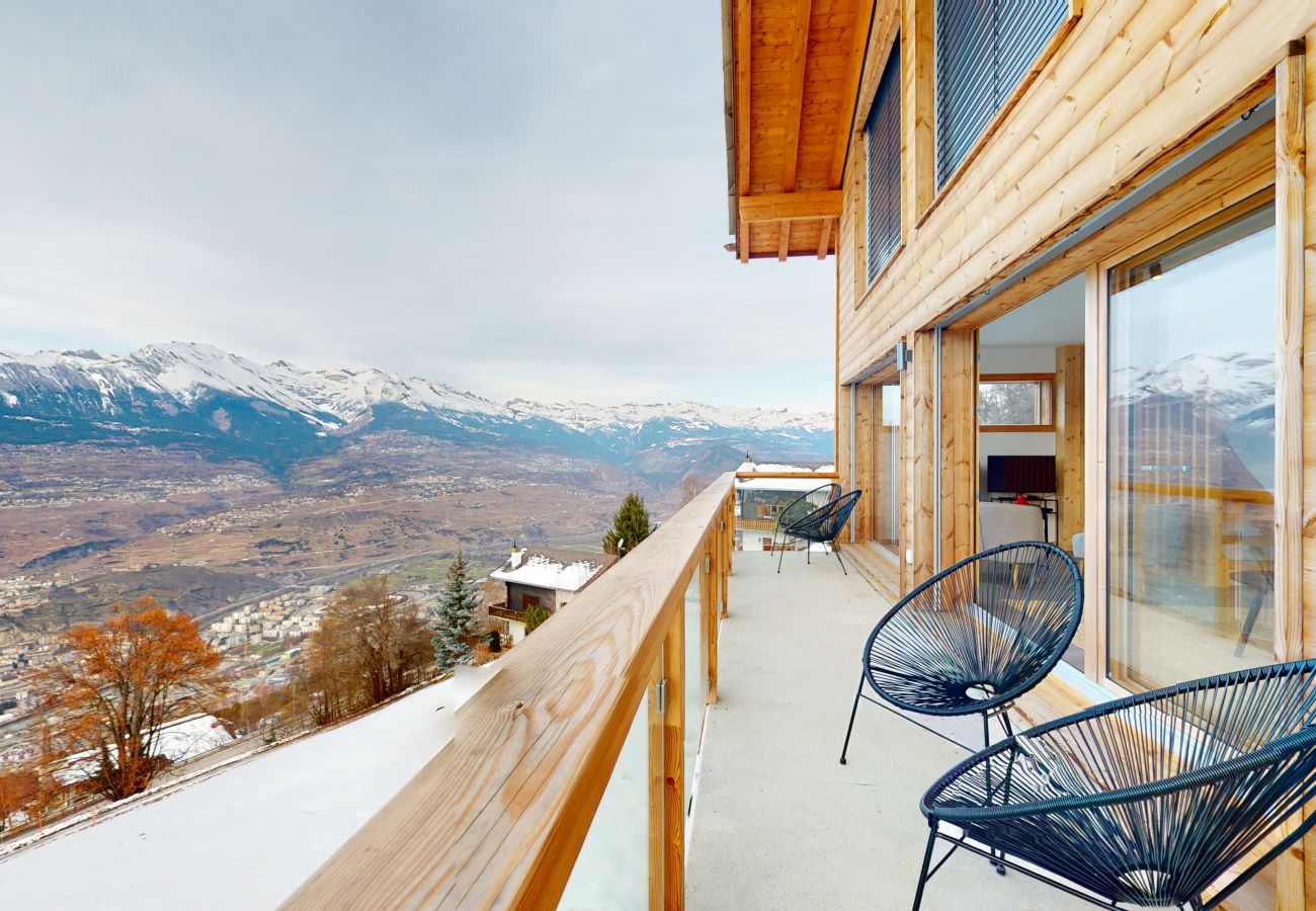 Chalet in Les Agettes - Teddy's VIEW & QUIET chalet 6 pers