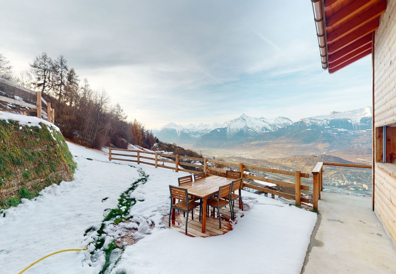 Chalet in Les Agettes - Teddy's VIEW & QUIET chalet 6 pers