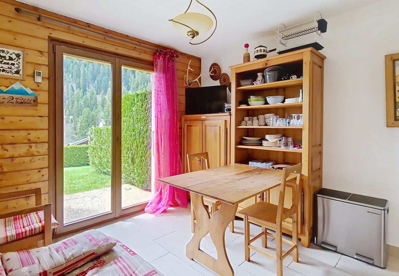 Woonkamer Chalet de l'oy Oy2 Châtel