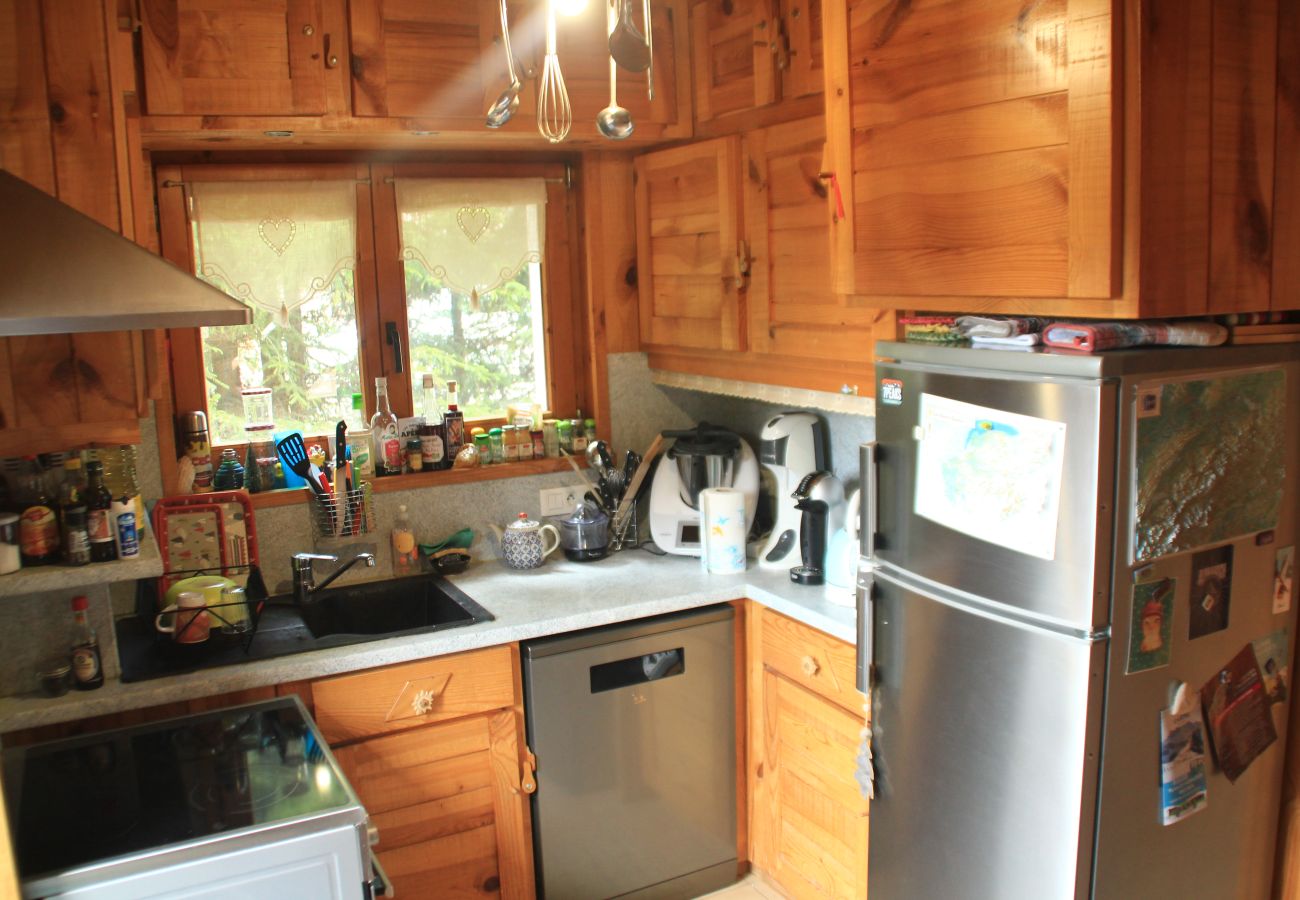 Keuken, ORS chalet in Châtel in Frankrijk