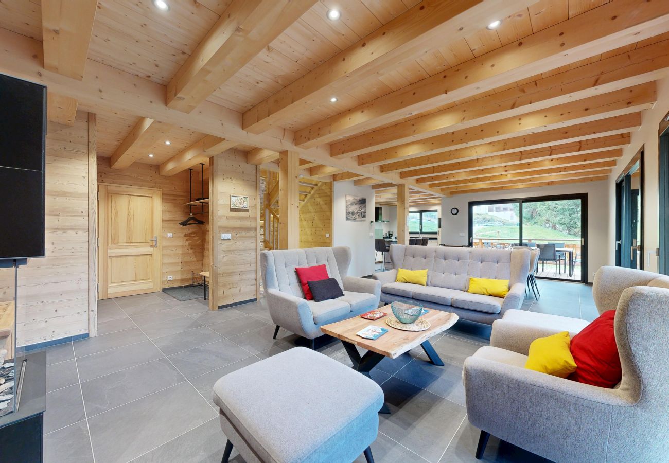 Chalet in Châtel - Chalet La Frenaie FRN NATURE & MODERN 10 Pers