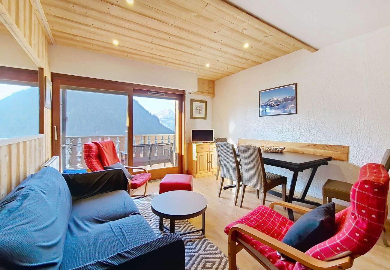 Appartement in Châtel - Tavaillons TV44 SWIMMING POOL & CENTER 6 Pers Woonkamer Tavaillons 44 - centre