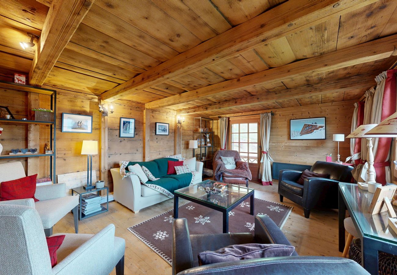 Eetkamer, Chalet Drozin - Luifels in Abondance in Frankrijk