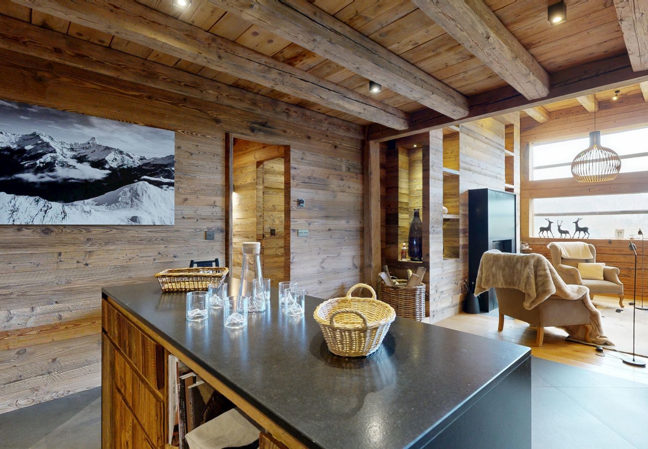 Appartement in Abondance - Chalet Drozin - Fenil - PORTES DU SOLEIL 11 pers.