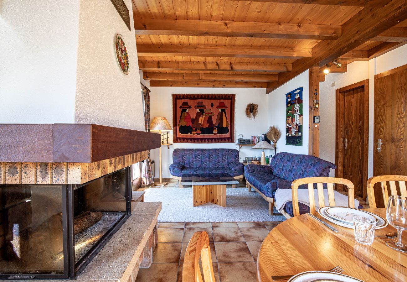 Chalet in Veysonnaz - Chalet Hibou MOUNTAIN & QUIET chalet 6 pers