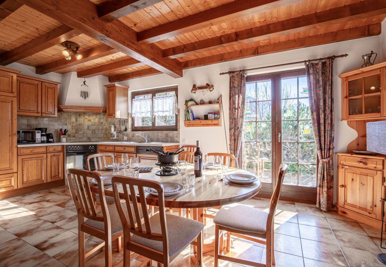 Chalet in Veysonnaz - Chalet Hibou MOUNTAIN & QUIET chalet 6 pers