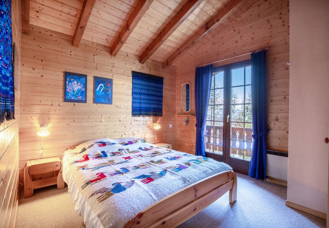 Chalet Hibou kamer in Veysonnaz, Zwitserland