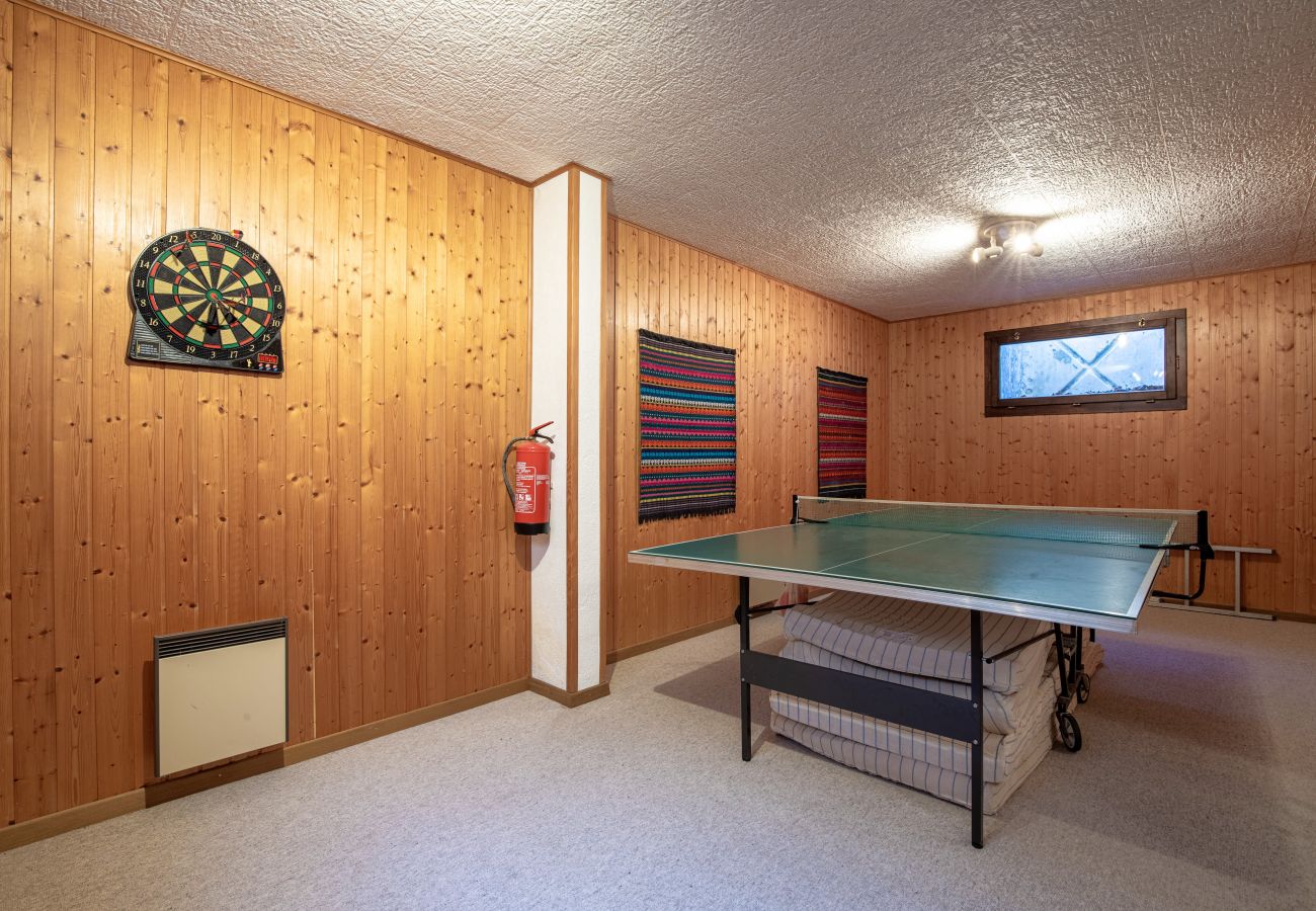 Chalet Hibou speelkamer in Veysonnaz, Zwitserland