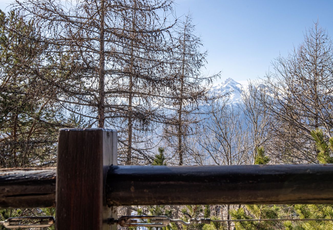 Chalet in Veysonnaz - Chalet Hibou MOUNTAIN & QUIET chalet 6 pers