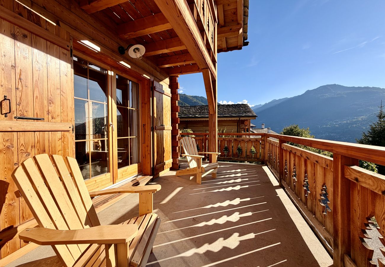 Chalet in Veysonnaz - Chèvre d'Or SAUNA & VIEW chalet 10 pers