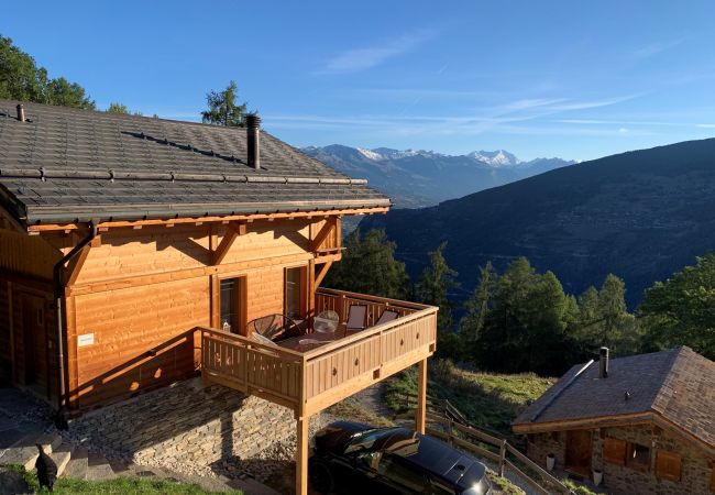 Terrasse Chalet Touti aux Masses, Suisse