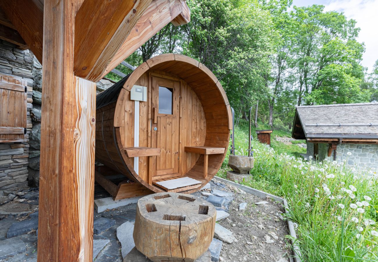 Sauna Chalet Touti aux Masses en Suisse