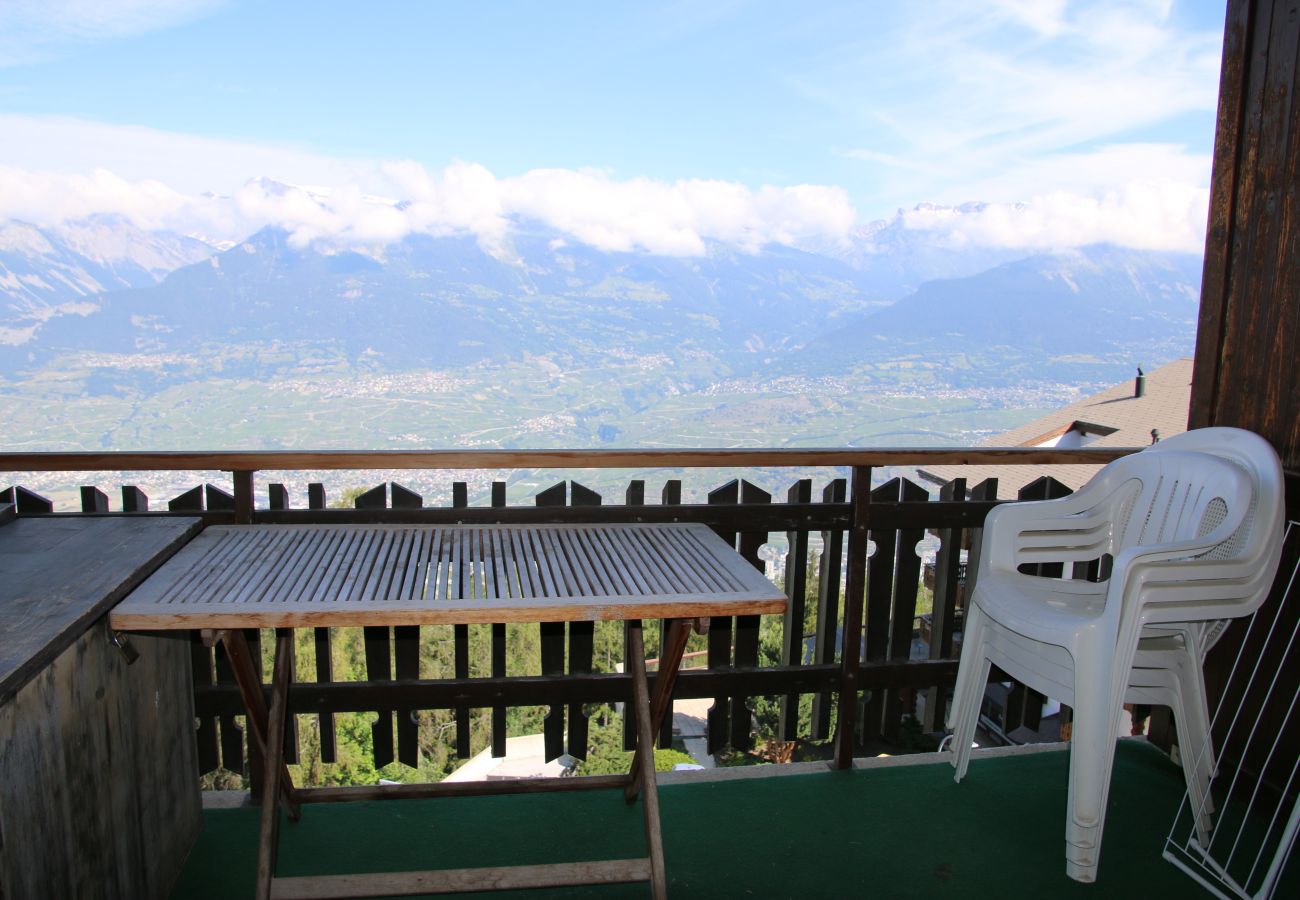 Balcon Appartement Les Mélèzes S 031, à Veysonnaz en Suisse