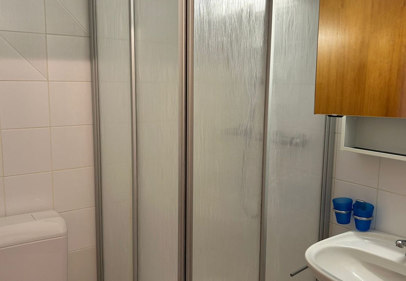 Salle de douche Appartement Fontanettaz V 015, à Veysonnaz en Suisse
