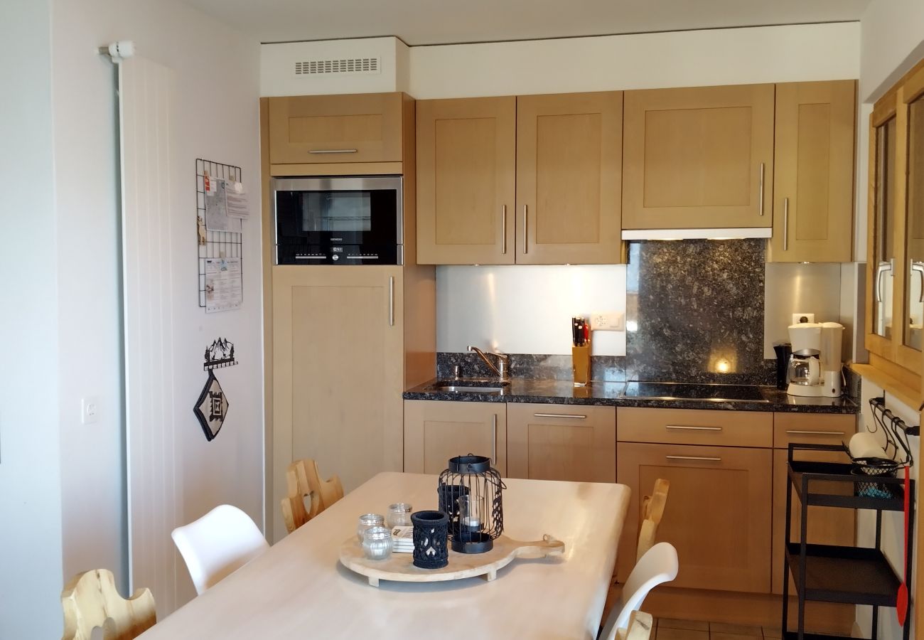 Cuisine Appartement Gentianes G 001  à Veysonnaz, en Suisse