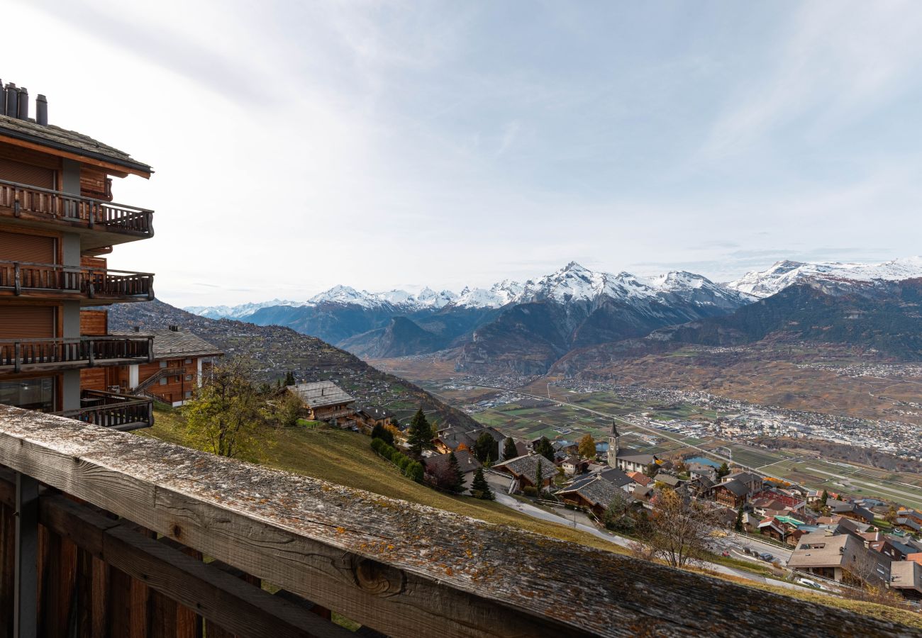 Balcon Appartement Plein Ciel VA 033 à Veysonnaz en Suisse