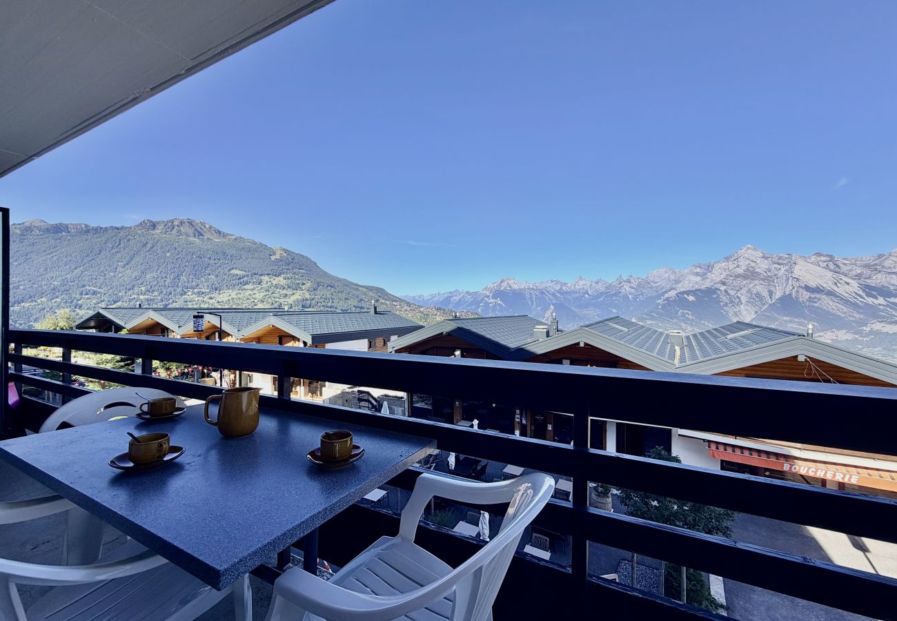 Balcon Appartement Combyre C 020, à Veysonnaz en Suisse