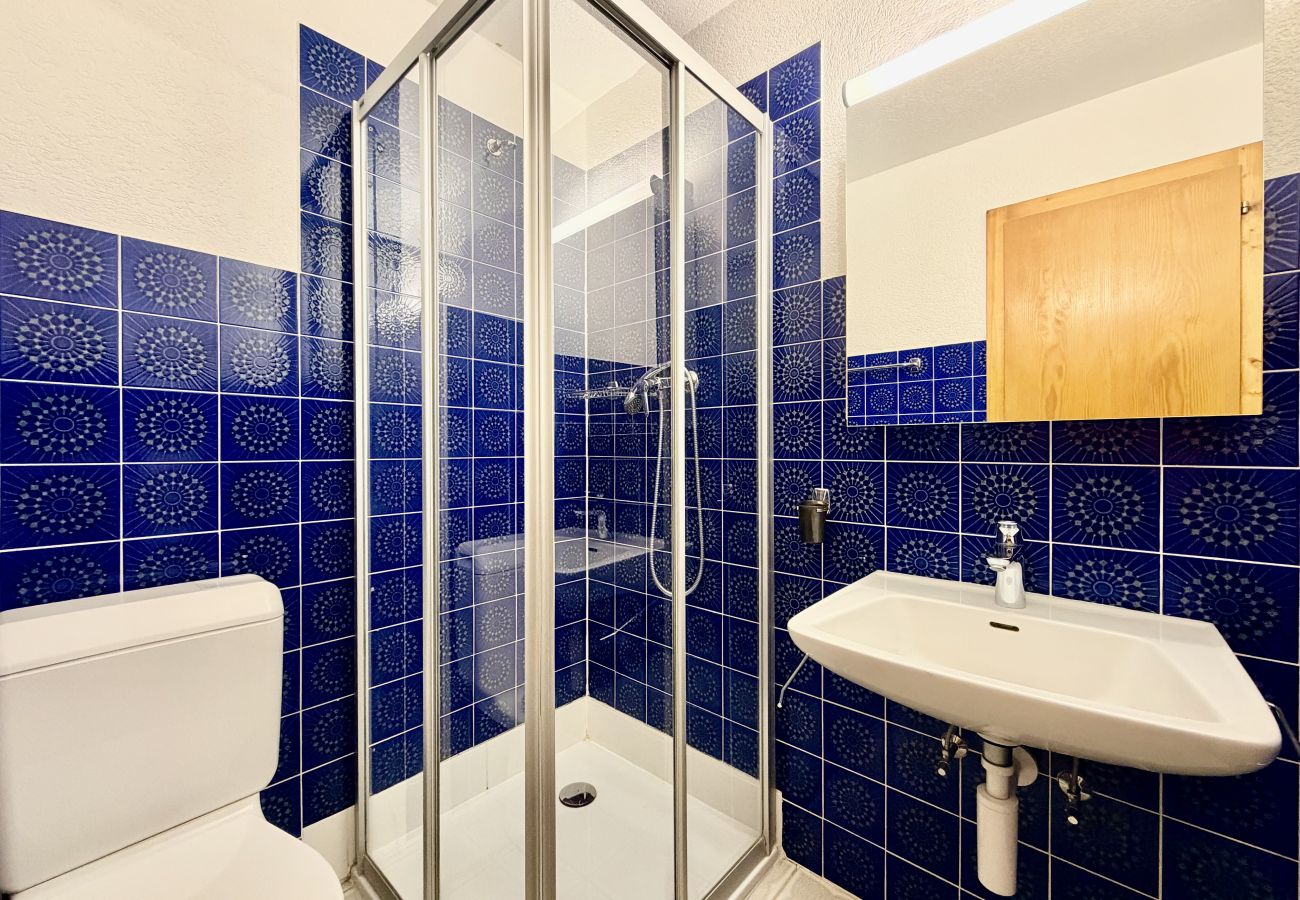 Salle de douche Appartement Combyre C 020, à Veysonnaz en Suisse