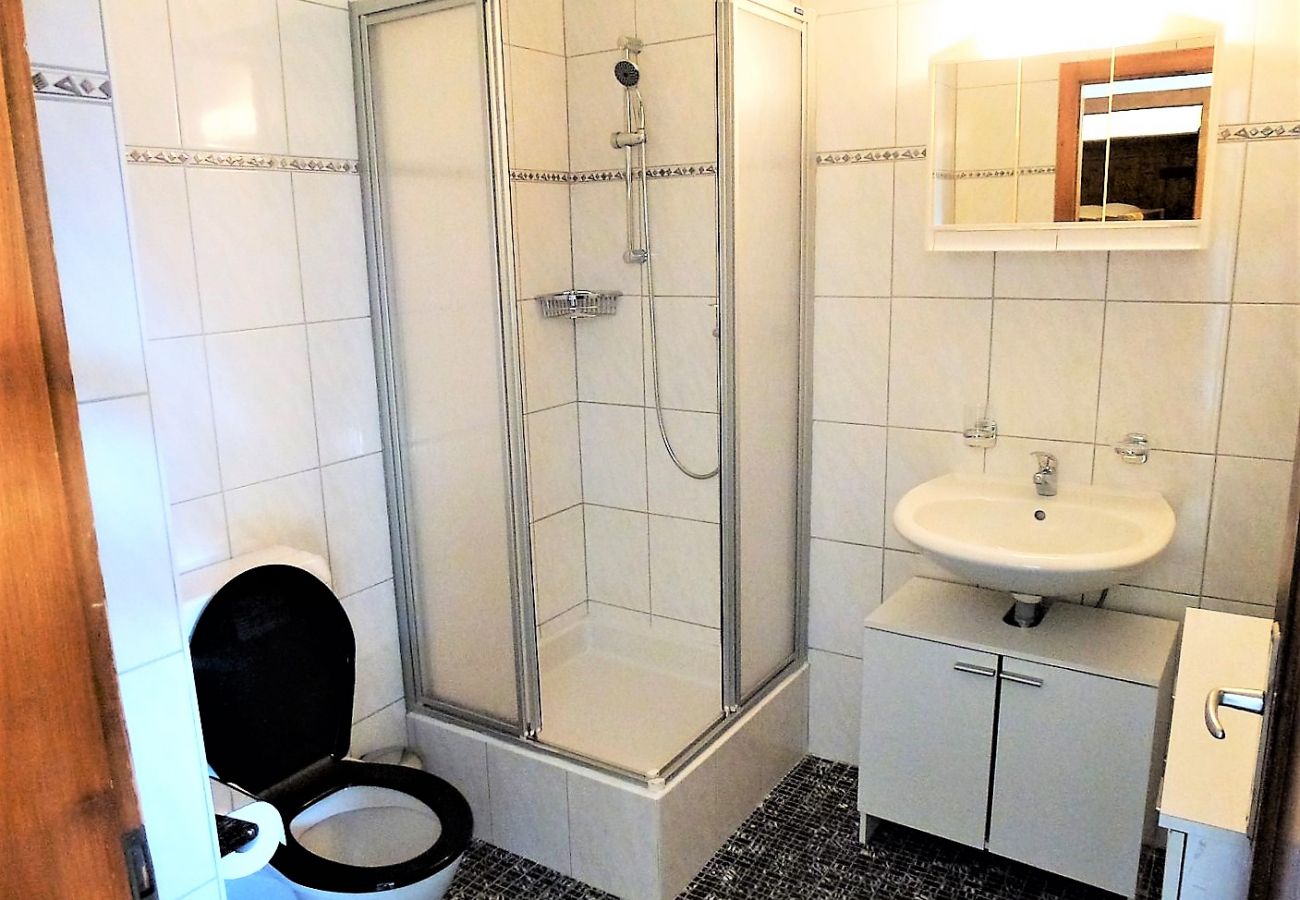 Salle de bain Appartement Magrappé M 544, à Veysonnaz en Suisse
